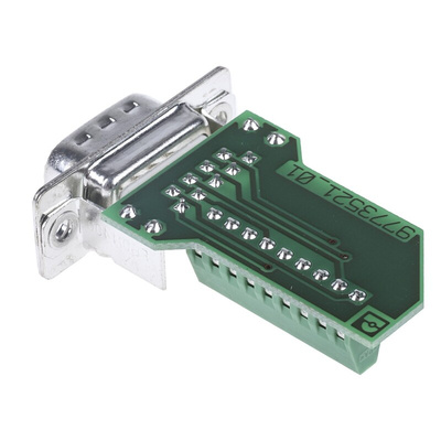 Phoenix Contact VS-09-ST-DSUB/10-MPT-0.5 9 Way Panel Mount D-sub Connector Plug