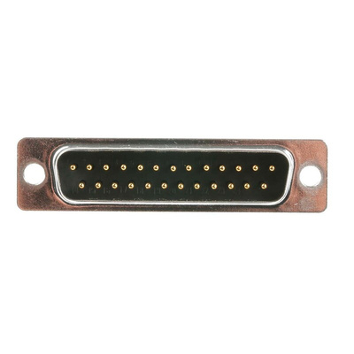 RS PRO 25 Way Panel Mount D-sub Connector Plug, 2.77mm Pitch