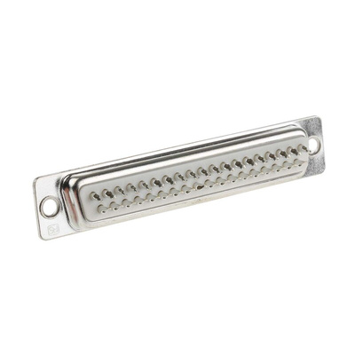RS PRO 37 Way Panel Mount D-sub Connector Socket, 2.77mm Pitch