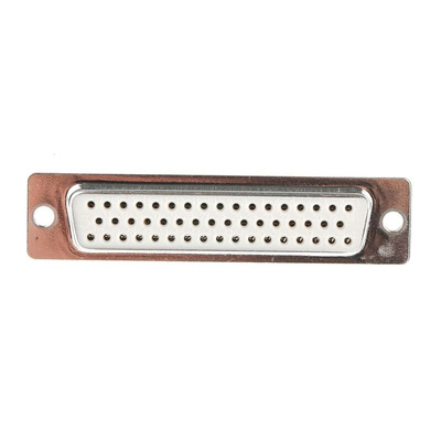 RS PRO 50 Way Panel Mount D-sub Connector Socket, 2.77mm Pitch