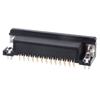RS PRO 25 Way Right Angle Through Hole D-sub Connector Socket