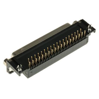 RS PRO 37 Way Right Angle Through Hole D-sub Connector Socket
