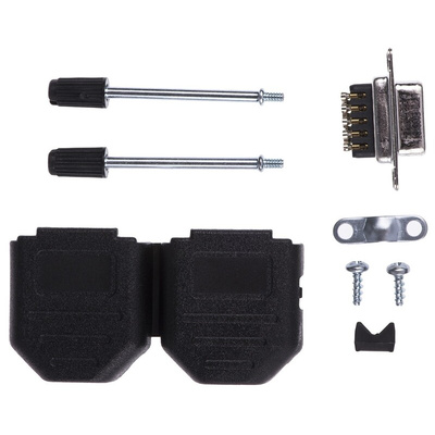 Amphenol 9 Way Panel Mount D-sub Connector Socket
