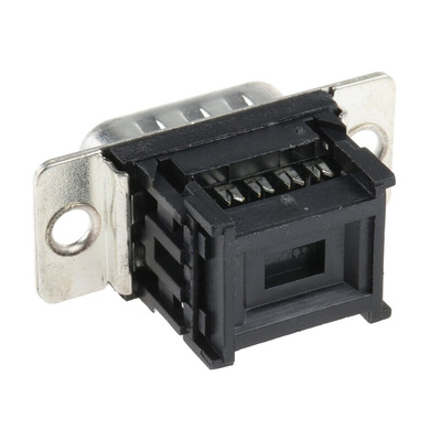 RS PRO 9 Way Cable Mount D-sub Connector Plug, 2.77mm Pitch