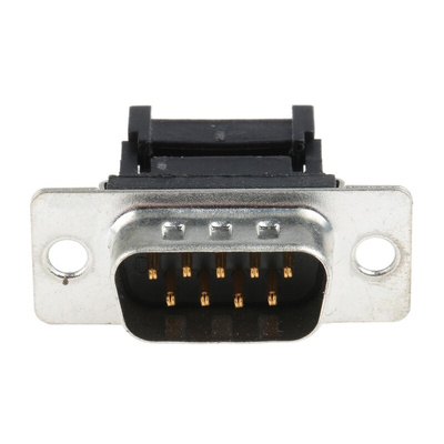 RS PRO 9 Way Cable Mount D-sub Connector Plug, 2.77mm Pitch