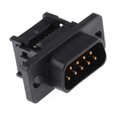 RS PRO 9 Way Cable Mount D-sub Connector Plug, 2.77mm Pitch
