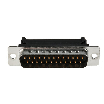 RS PRO 25 Way Cable Mount D-sub Connector Plug, 2.77mm Pitch