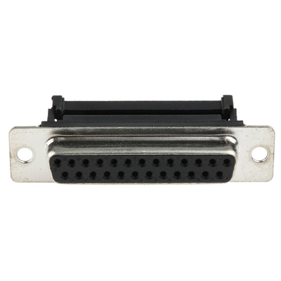 RS PRO 25 Way Cable Mount D-sub Connector Socket, 2.77mm Pitch