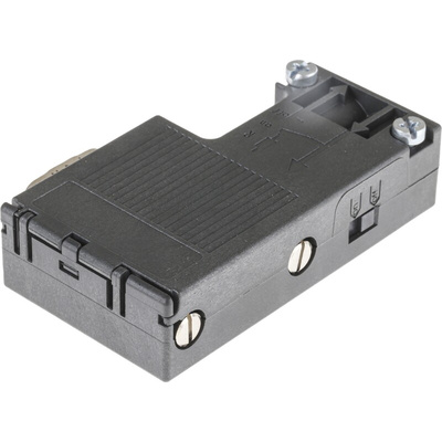 Siemens 9 Way Right Angle Cable Mount D-sub Connector
