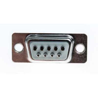 ASSMANN WSW A-DF 9 Way Panel Mount D-sub Connector Socket, 2.77mm Pitch