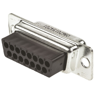 HARTING 15 Way Cable Mount D-sub Connector Socket