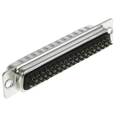 MH Connectors MHDB 37 Way Cable Mount D-sub Connector Plug, 2.77mm Pitch