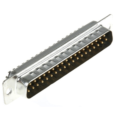 MH Connectors MHDB 37 Way Cable Mount D-sub Connector Plug, 2.77mm Pitch