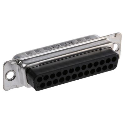 Amphenol ICC 8656 25 Way Cable Mount D-sub Connector Plug, 2.76mm Pitch