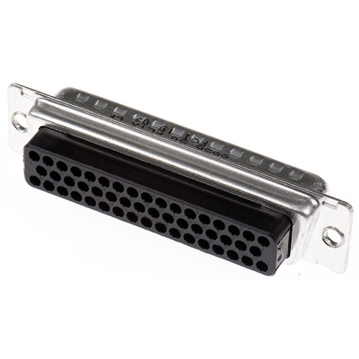Amphenol ICC 8656 50 Way Cable Mount D-sub Connector Plug, 2.76mm Pitch