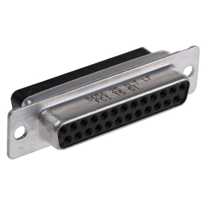 Amphenol ICC 8656 25 Way Cable Mount D-sub Connector Socket, 2.76mm Pitch