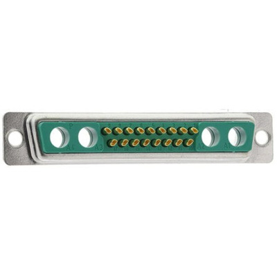 FCT from Molex FM 21 Way Panel Mount D-sub Connector Plug
