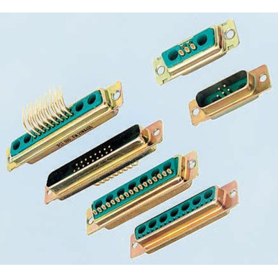 FCT from Molex FM 24 Way Panel Mount D-sub Connector Socket