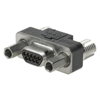 Molex CMD 9 Way Through Hole D-sub Connector Plug, 1.27mm Pitch