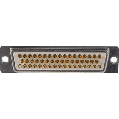 HARTING 50 Way Panel Mount D-sub Connector Socket, 2.77mm Pitch