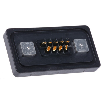 FCT from Molex FWD 9 Way Panel Mount D-sub Connector Plug, 2.84mm Pitch