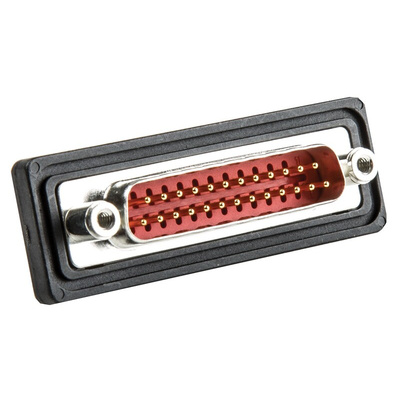 FCT from Molex FWD 25 Way Panel Mount D-sub Connector Plug