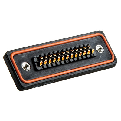 FCT from Molex FWD 25 Way Panel Mount D-sub Connector Plug