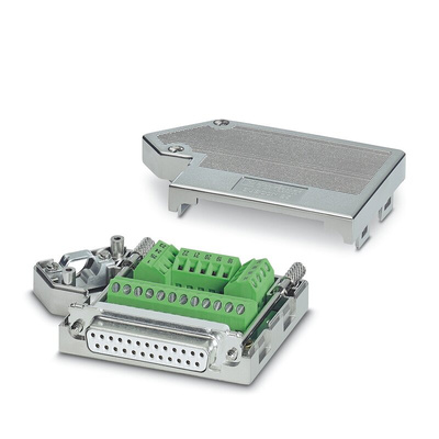 Phoenix Contact SUBCON 25/F-SH 25 Way Right Angle D-sub Connector Socket, 2.77mm Pitch