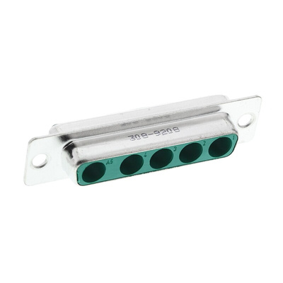 FCT from Molex FM 5 Way Panel Mount D-sub Connector Socket