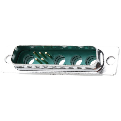 FCT from Molex FM 9 Way Panel Mount D-sub Connector Plug