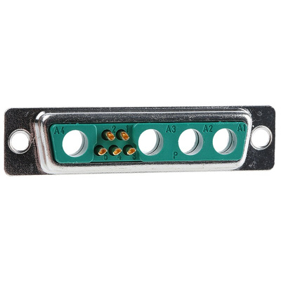 FCT from Molex FM 9 Way Panel Mount D-sub Connector Plug