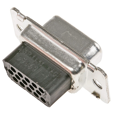 TE Connectivity Amplimite HDP-22 15 Way Cable Mount D-sub Connector Socket