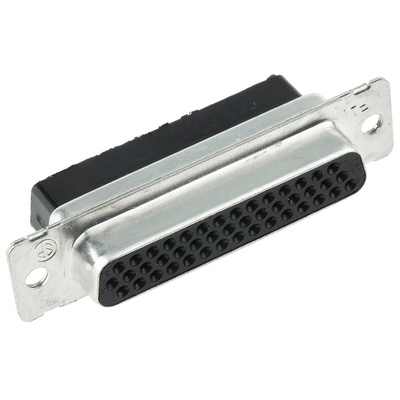 TE Connectivity Amplimite HDP-22 44 Way Cable Mount D-sub Connector Socket