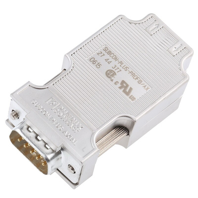 Phoenix Contact SUBCON-PLUS-PROFIB/AX 9 Way Cable Mount D-sub Connector Plug