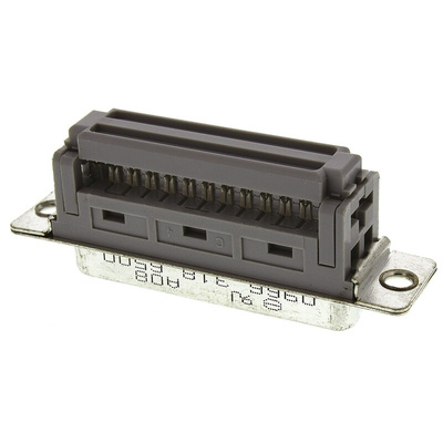 HARTING 25 Way Right Angle Cable Mount D-sub Connector Socket, 2.77mm Pitch