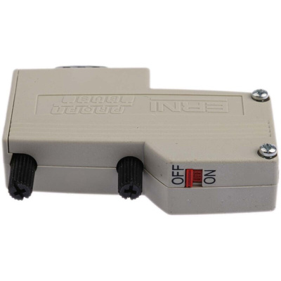 ERNI ERbic 9 Way Right Angle Cable Mount D-sub Connector Plug