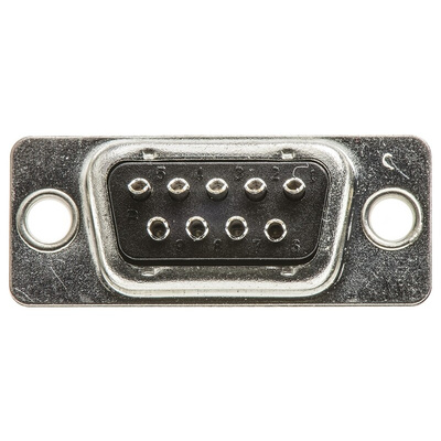 TE Connectivity Amplimite HD-20 9 Way Panel Mount D-sub Connector Plug, 2.77mm Pitch