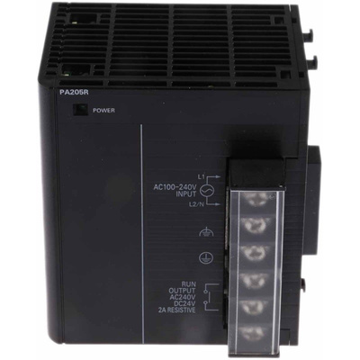 Omron PLC Power Supply for use with CJ1M Series 81.6 x 90 x 80 mm