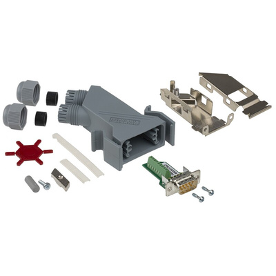 Phoenix Contact VS-09-IBS-ST 9 Way 45 ° D-sub Connector