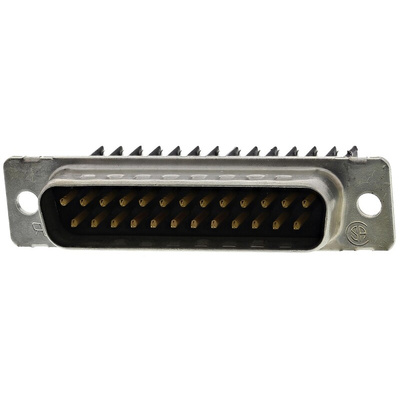 TE Connectivity Amplimite HDE-20 25 Way Cable Mount D-sub Connector Plug, 2.76mm Pitch