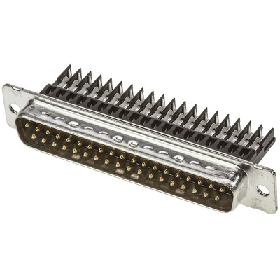 TE Connectivity Amplimite HDE-20 37 Way Cable Mount D-sub Connector Plug, 2.76mm Pitch