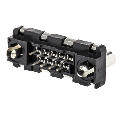 Amphenol FCI Delta D Series, 9 Way Through Hole PCB D-sub Connector Socket, 2.74mm Pitch