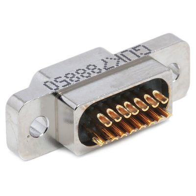 Glenair MWDM 15 Way Panel Mount D-sub Connector Plug