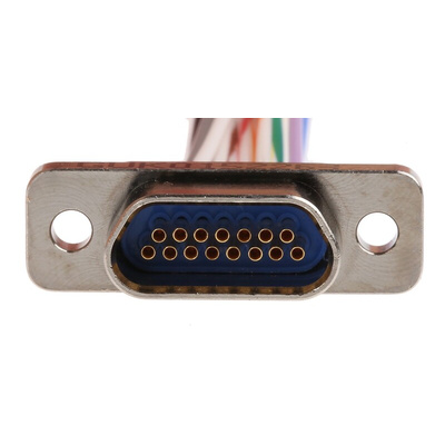 Glenair MWDM 15 Way D-sub Connector Socket
