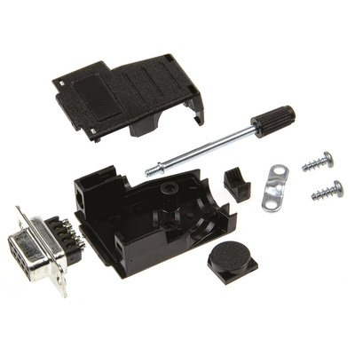 Amphenol 9 Way Panel Mount D-sub Connector Socket