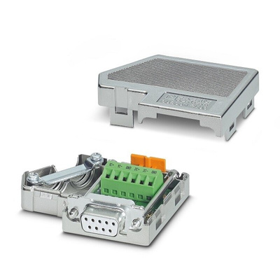 Phoenix Contact SUBCON-PLUS-CAN 9 Way Cable Mount D-sub Connector Socket, 8.5mm Pitch