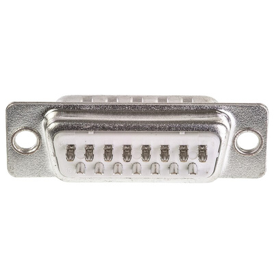 ASSMANN WSW A-DS 15 Way Panel Mount D-sub Connector Plug, 2.77mm Pitch