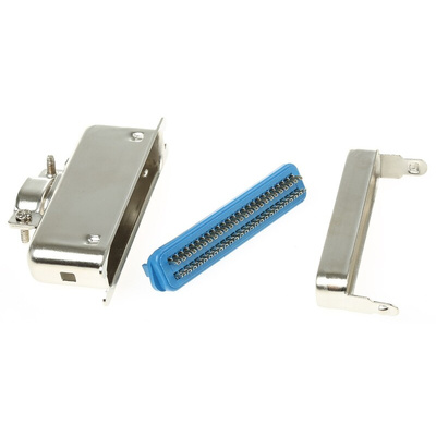 ASSMANN WSW A-57 50 Way Cable Mount D-sub Connector Plug, 2.16mm Pitch