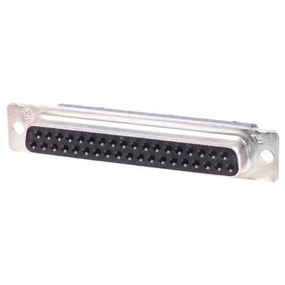 TE Connectivity Amplimite HDP-20 37 Way Cable Mount D-sub Connector Socket