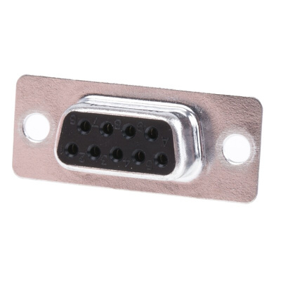 Amphenol SD 9 Way Panel Mount D-sub Connector Socket